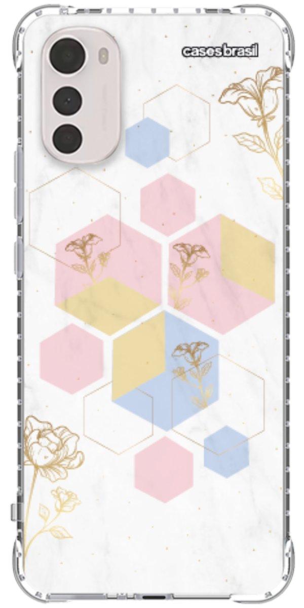 Capinha para Celular Geometria Floral