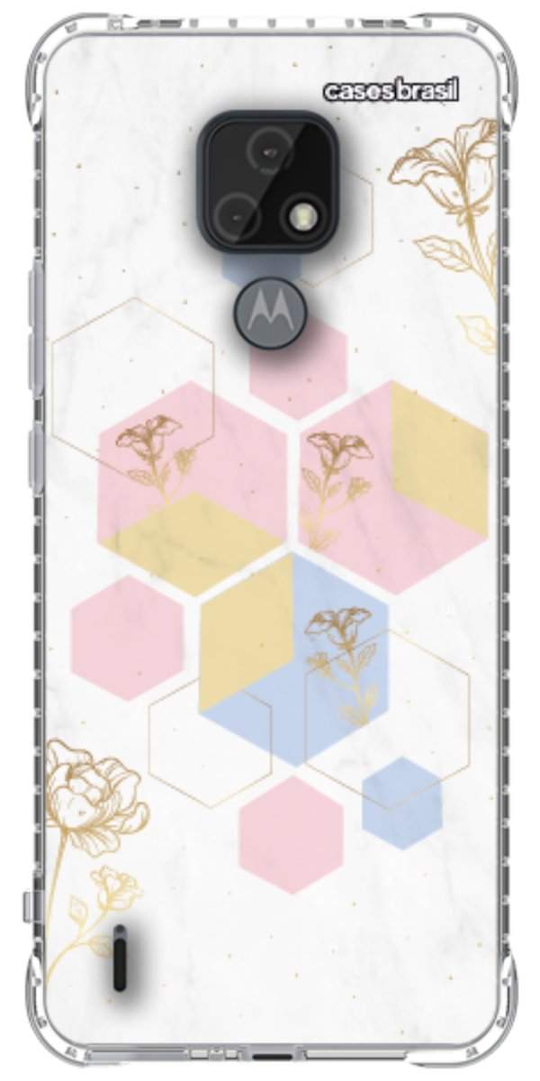 Capinha para Celular Geometria Floral