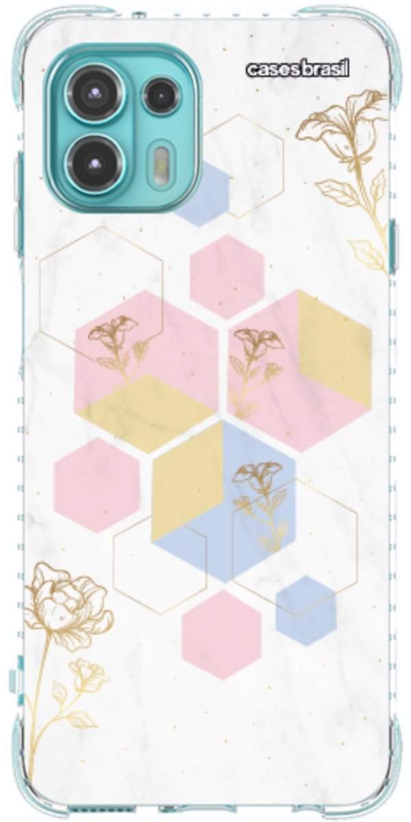 Capinha para Celular Geometria Floral