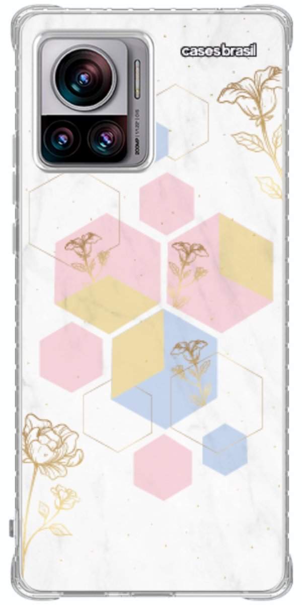 Capinha para Celular Geometria Floral