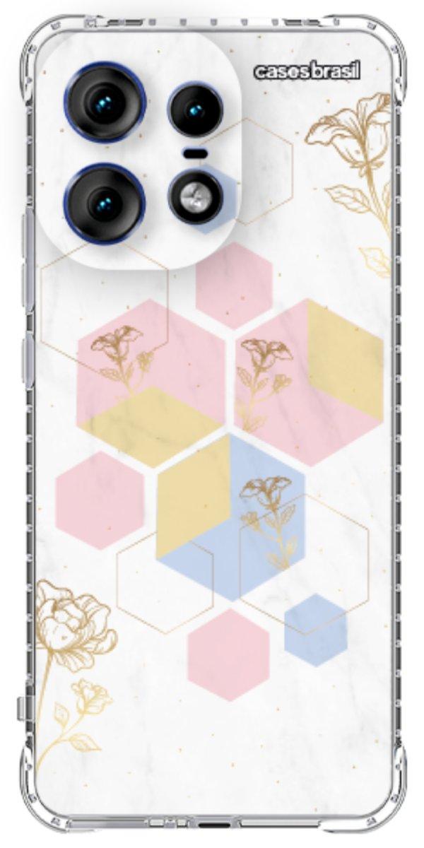 Capinha para Celular Geometria Floral