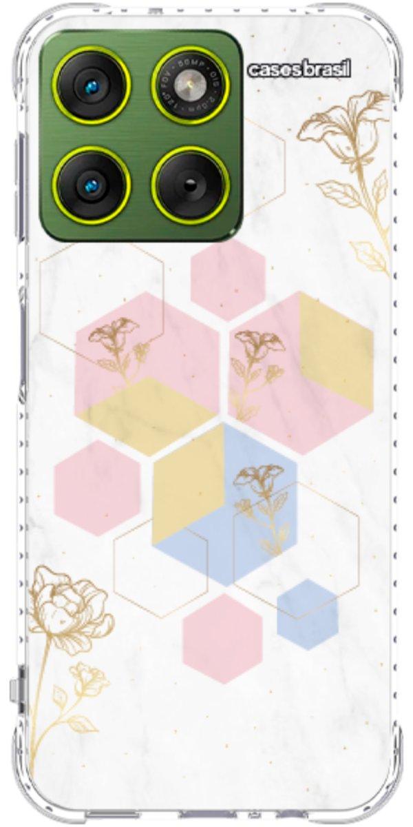 Capinha para Celular Geometria Floral