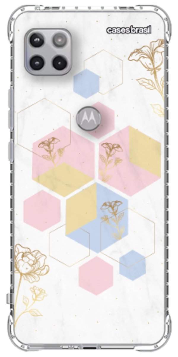 Capinha para Celular Geometria Floral