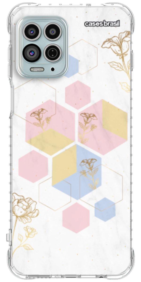 Capinha para Celular Geometria Floral