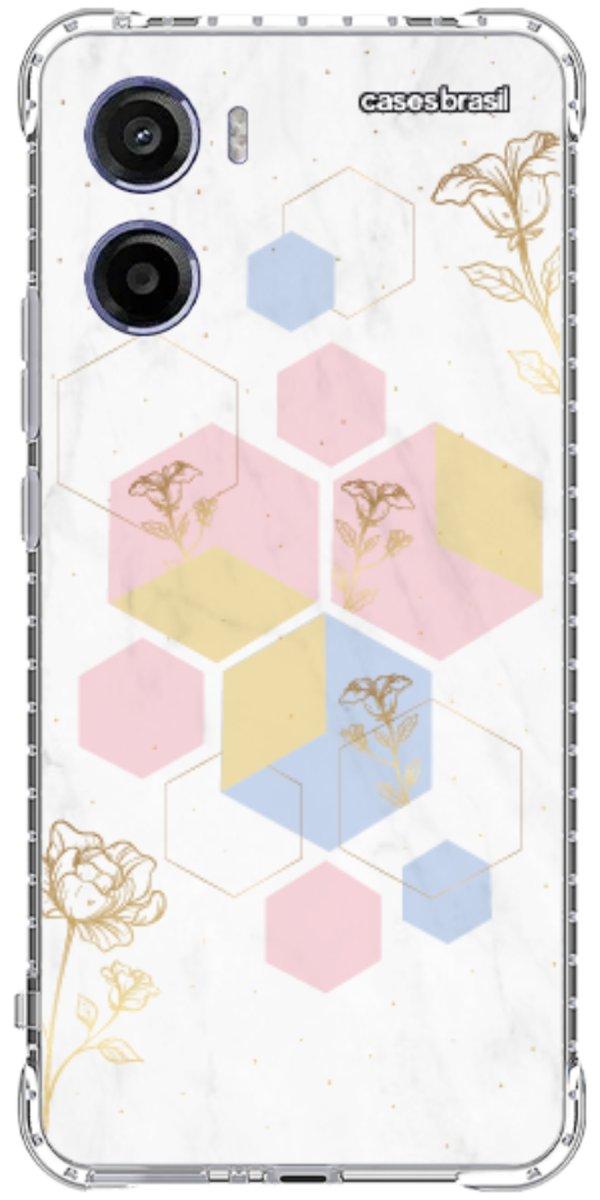 Capinha para Celular Geometria Floral