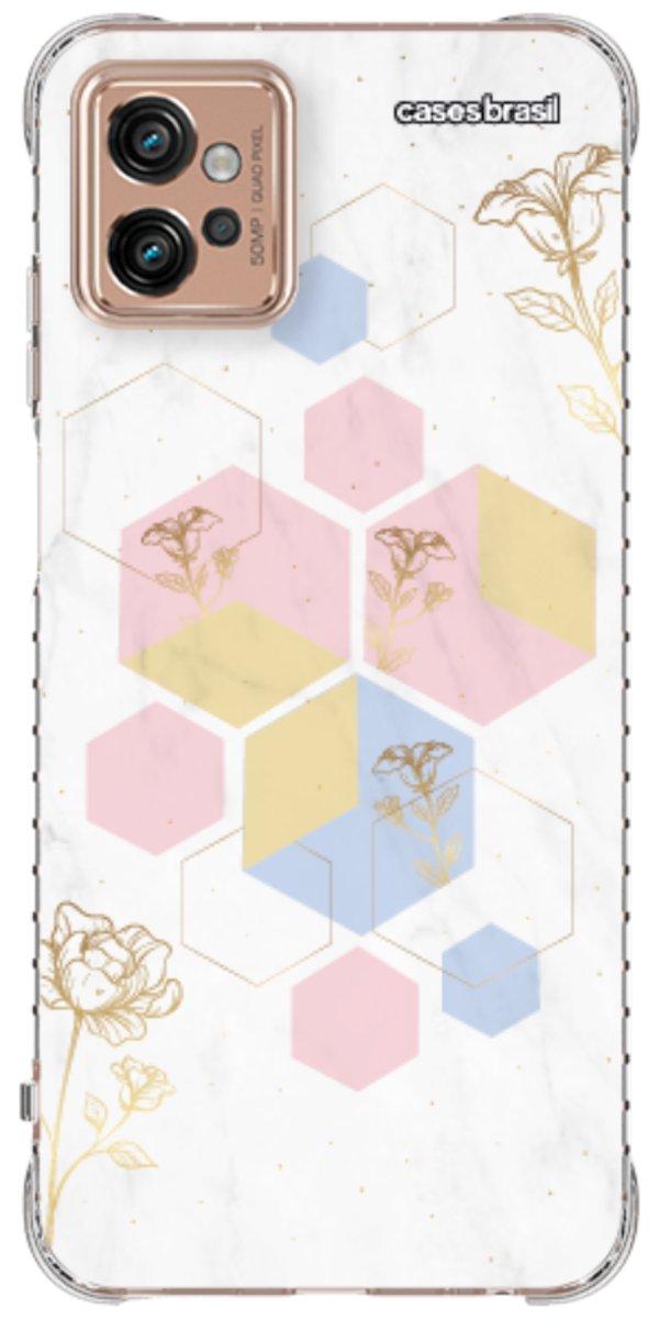 Capinha para Celular Geometria Floral