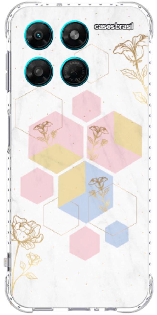Capinha para Celular Geometria Floral