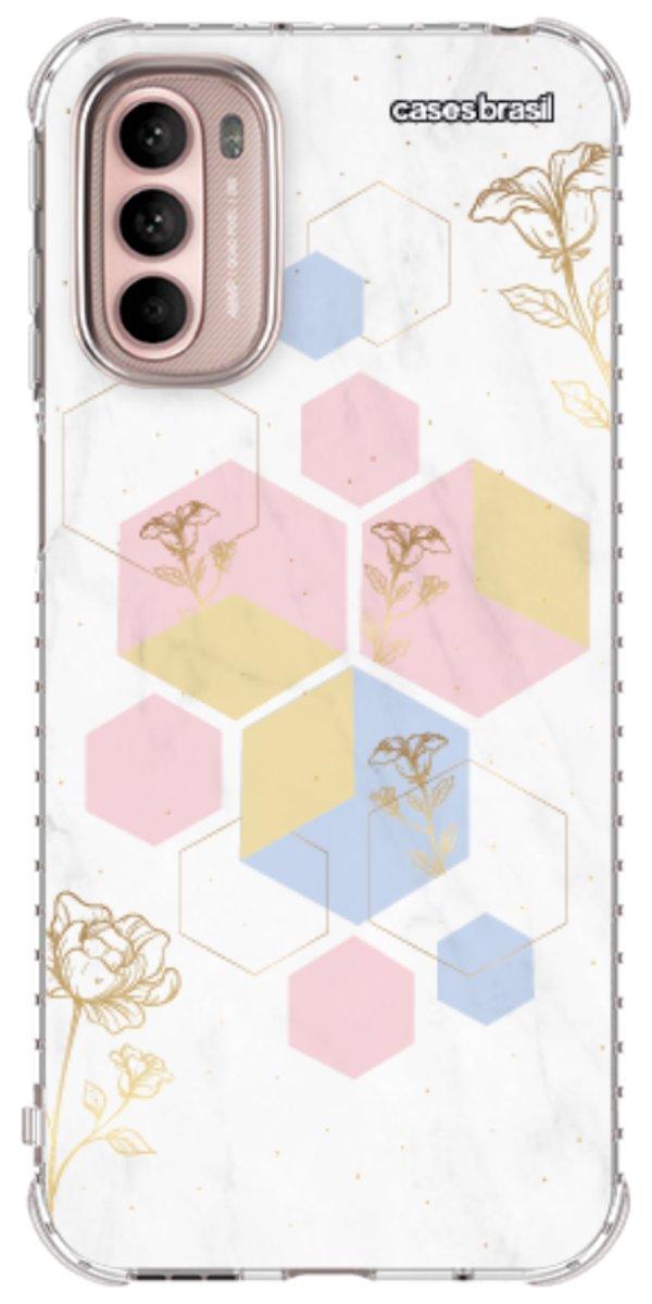 Capinha para Celular Geometria Floral