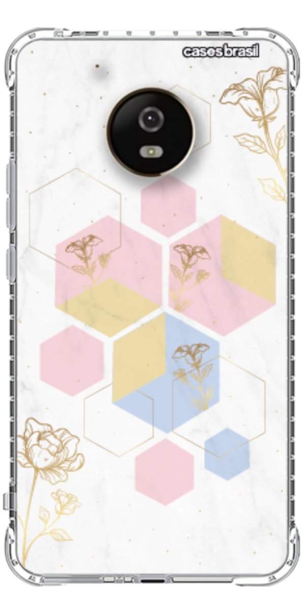Capinha para Celular Geometria Floral