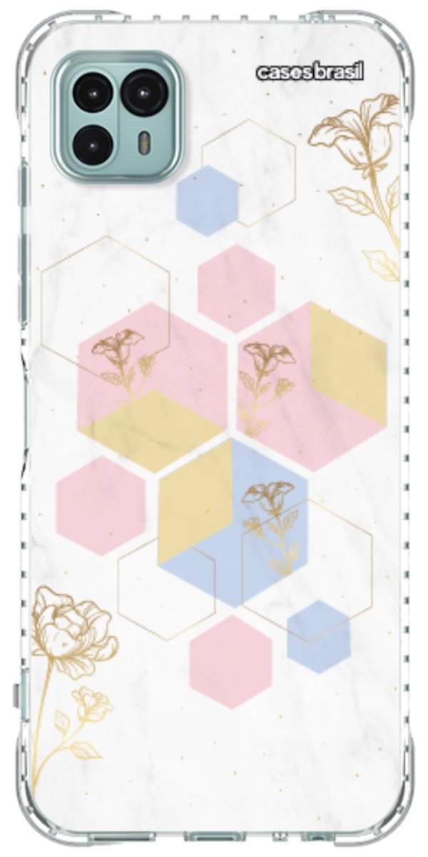 Capinha para Celular Geometria Floral