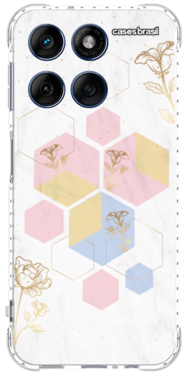 Capinha para Celular Geometria Floral