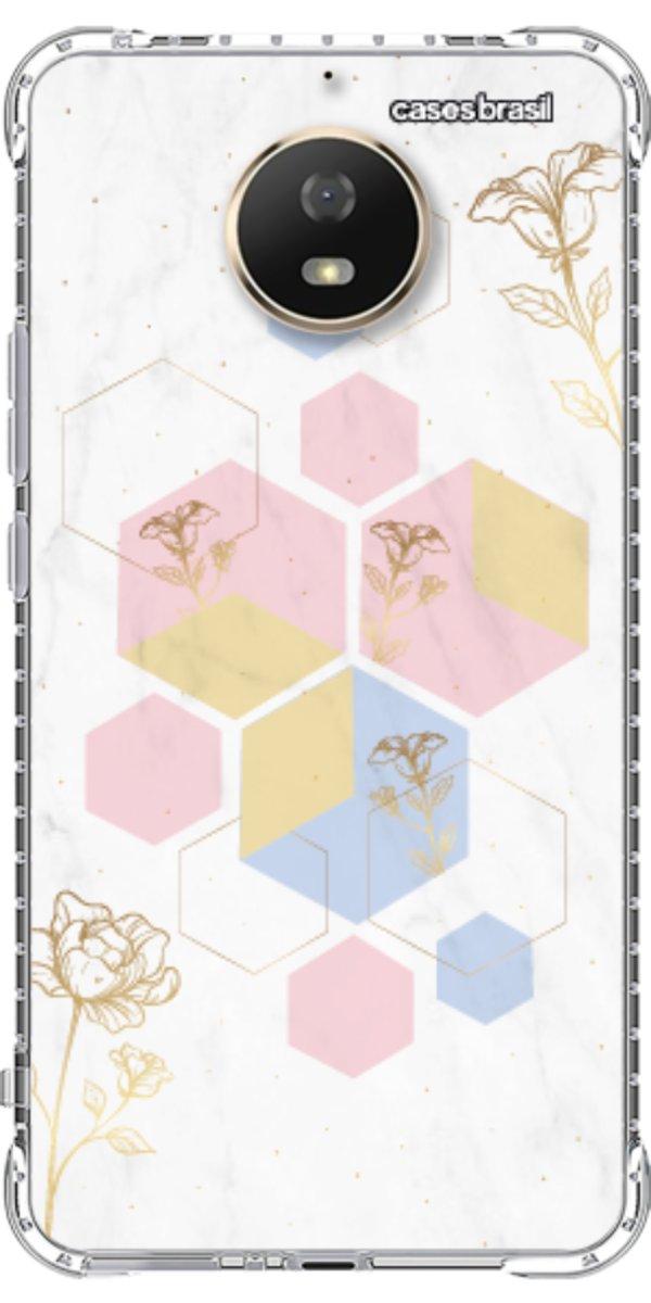 Capinha para Celular Geometria Floral