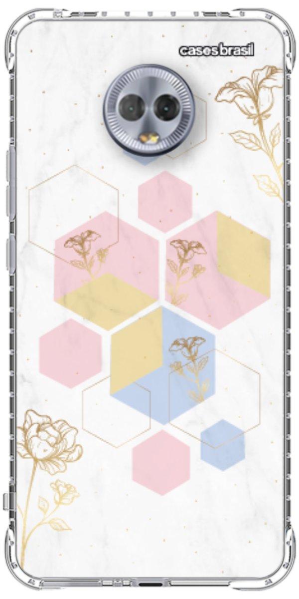 Capinha para Celular Geometria Floral