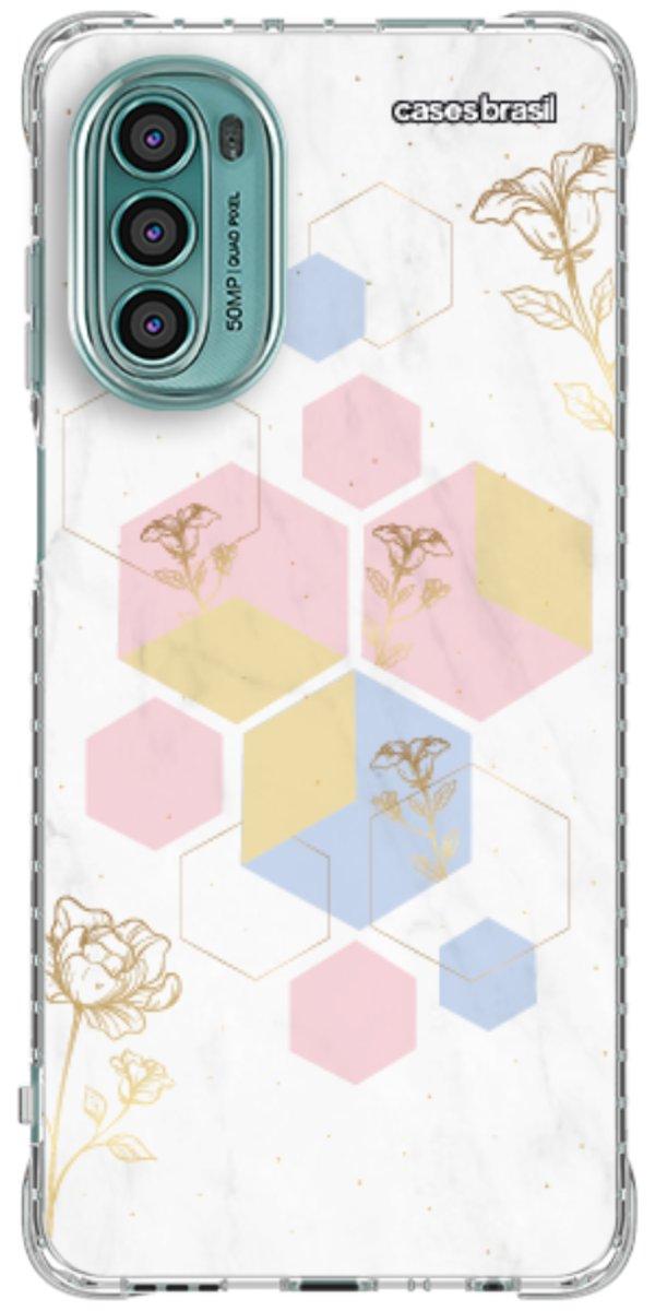 Capinha para Celular Geometria Floral