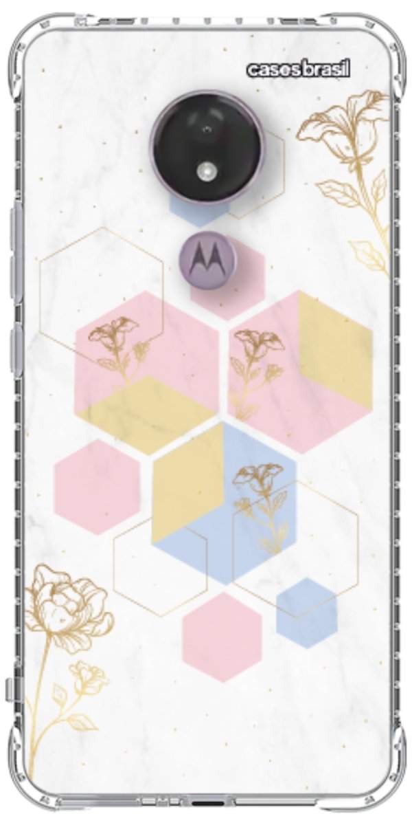 Capinha para Celular Geometria Floral