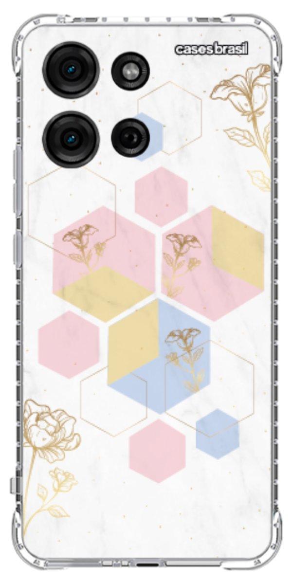 Capinha para Celular Geometria Floral
