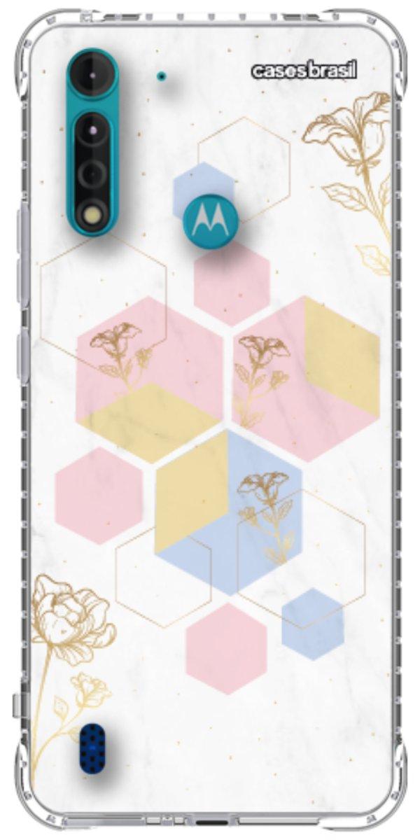 Capinha para Celular Geometria Floral