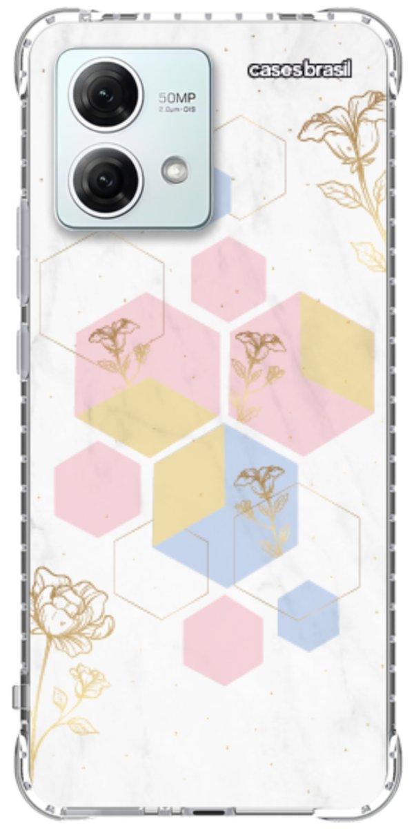 Capinha para Celular Geometria Floral