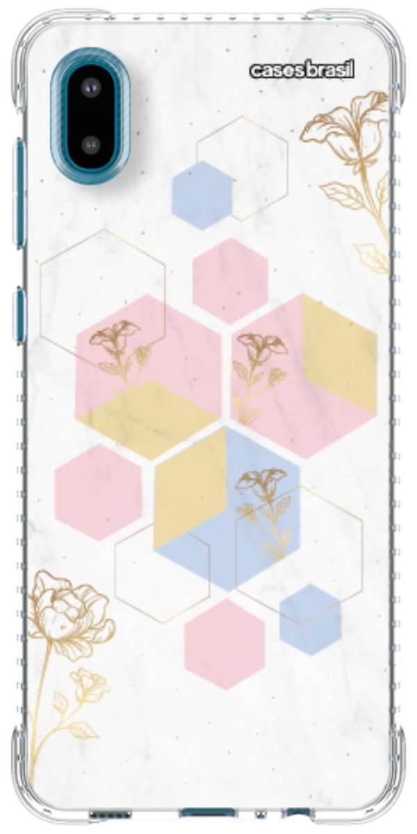 Capinha para Celular Geometria Floral