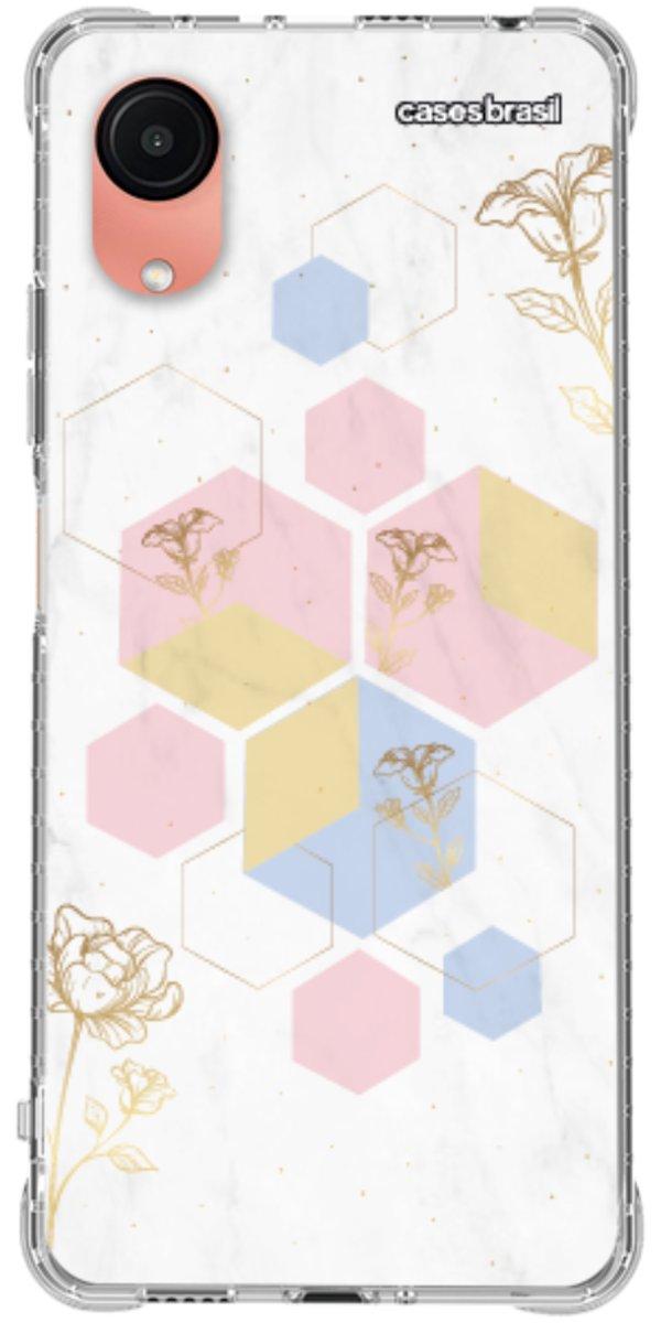 Capinha para Celular Geometria Floral