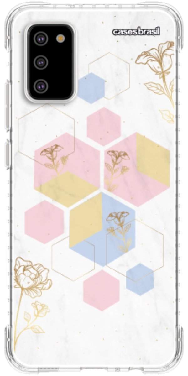 Capinha para Celular Geometria Floral
