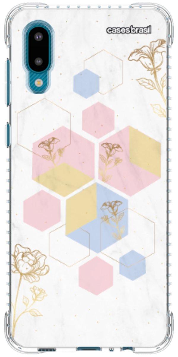 Capinha para Celular Geometria Floral