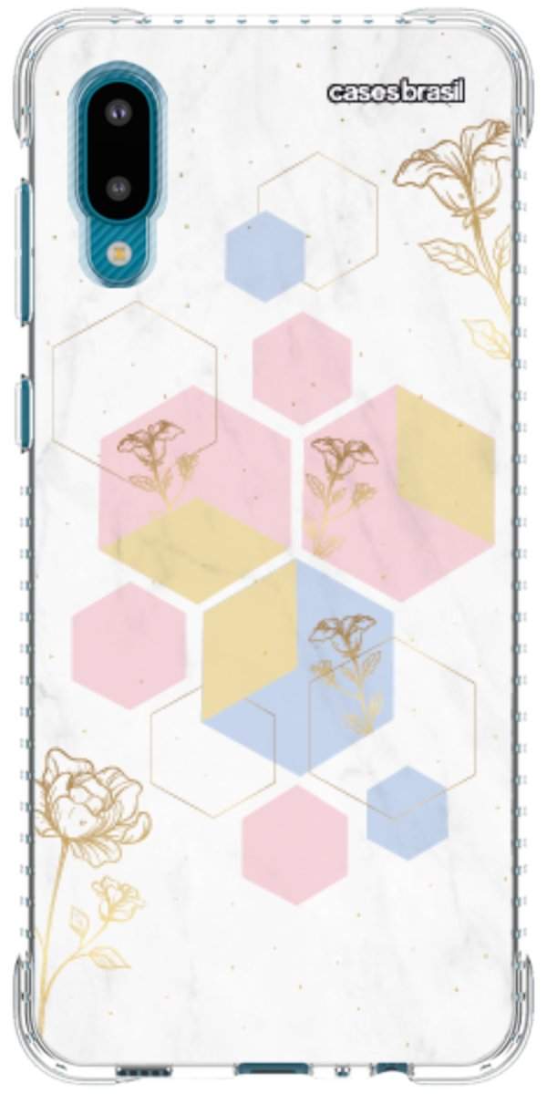 Capinha para Celular Geometria Floral