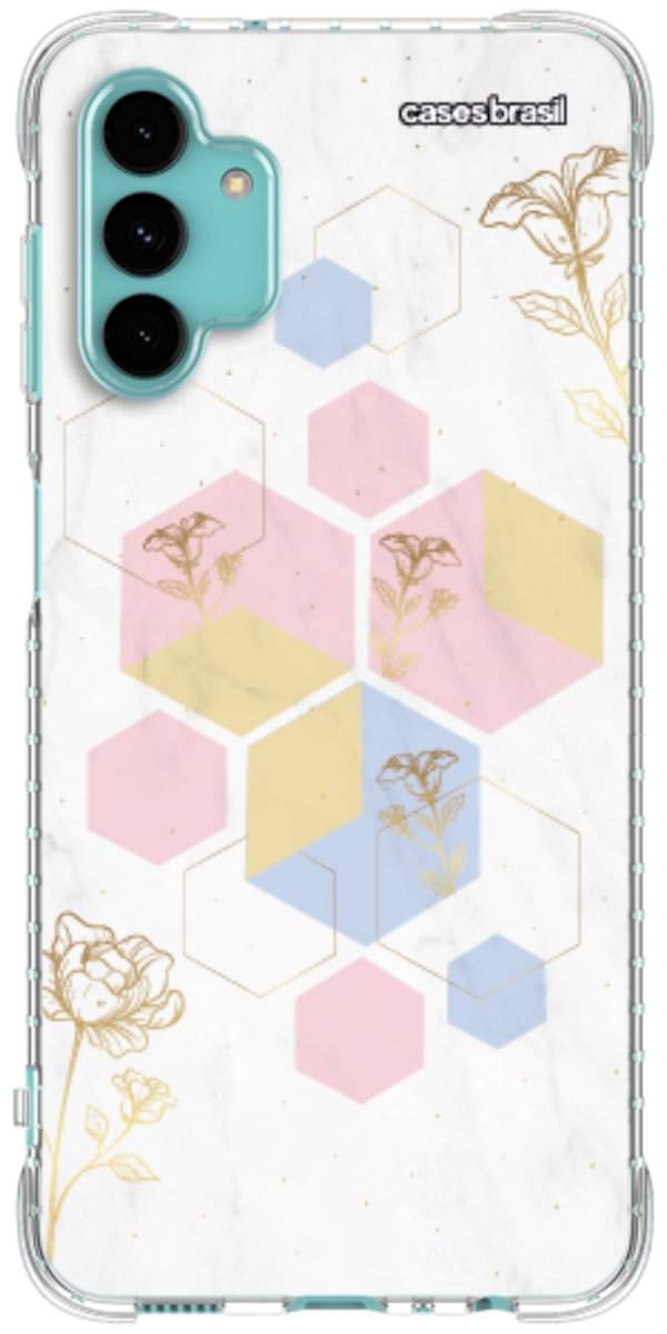 Capinha para Celular Geometria Floral