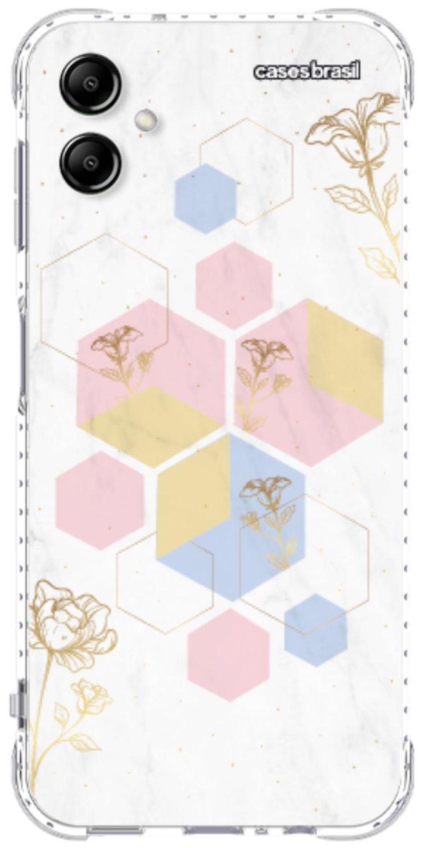 Capinha para Celular Geometria Floral
