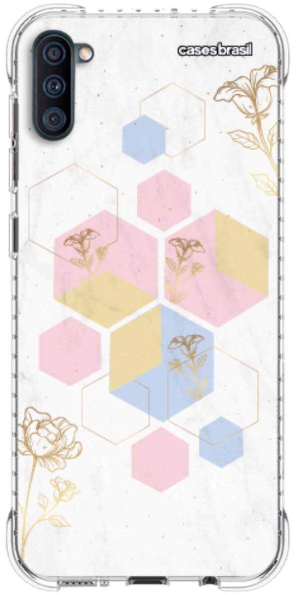 Capinha para Celular Geometria Floral