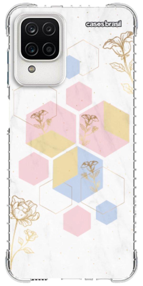 Capinha para Celular Geometria Floral