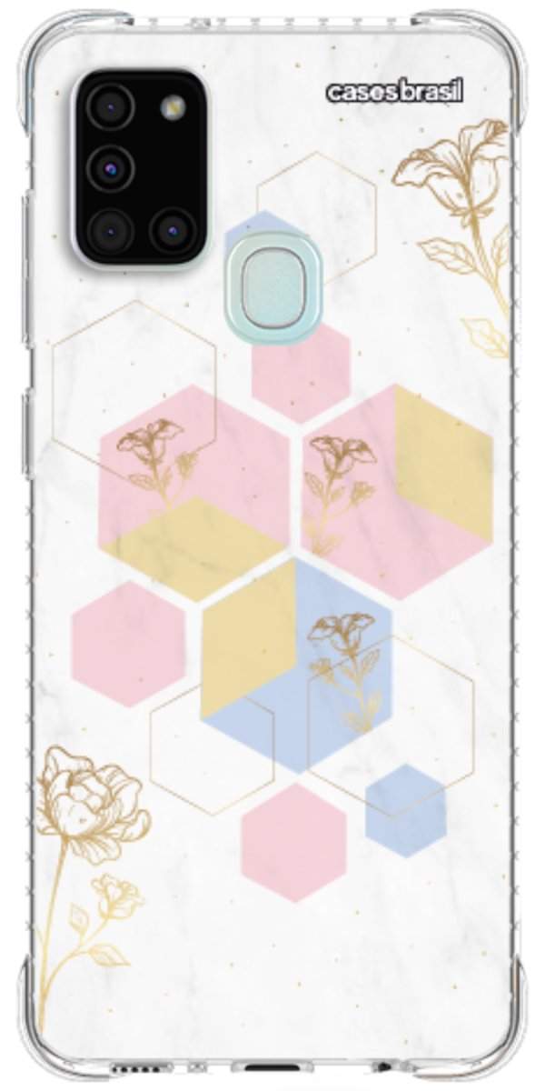 Capinha para Celular Geometria Floral