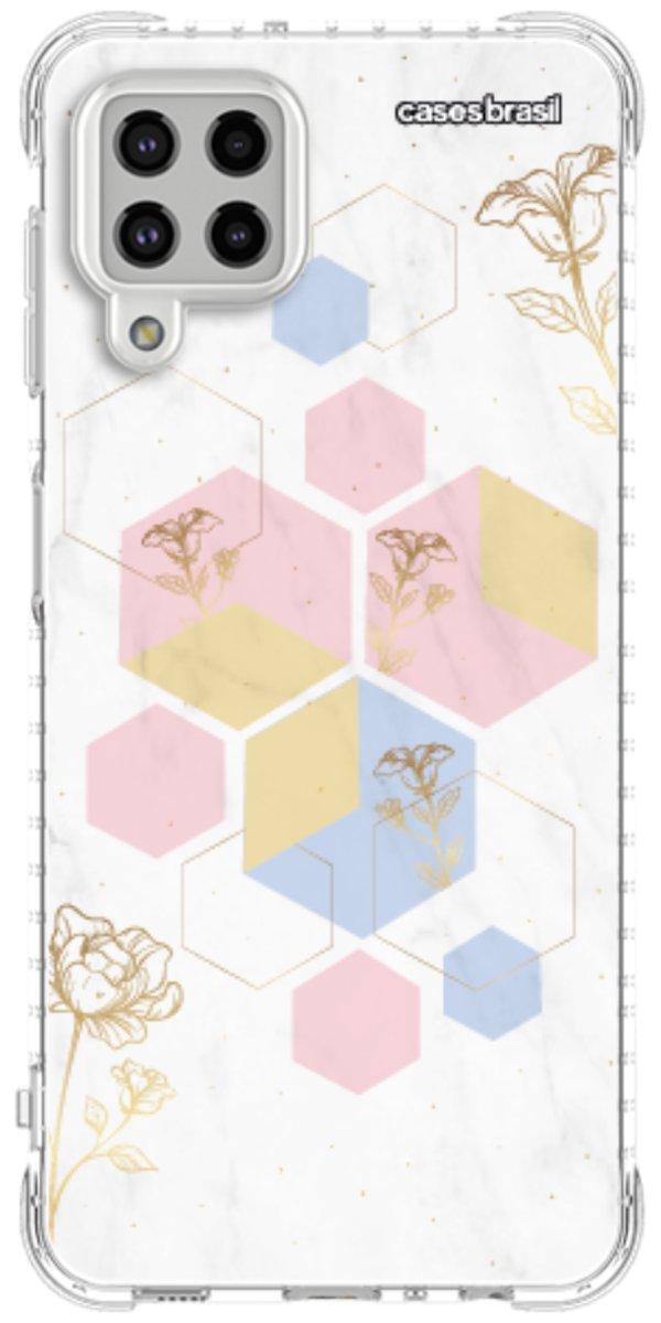 Capinha para Celular Geometria Floral