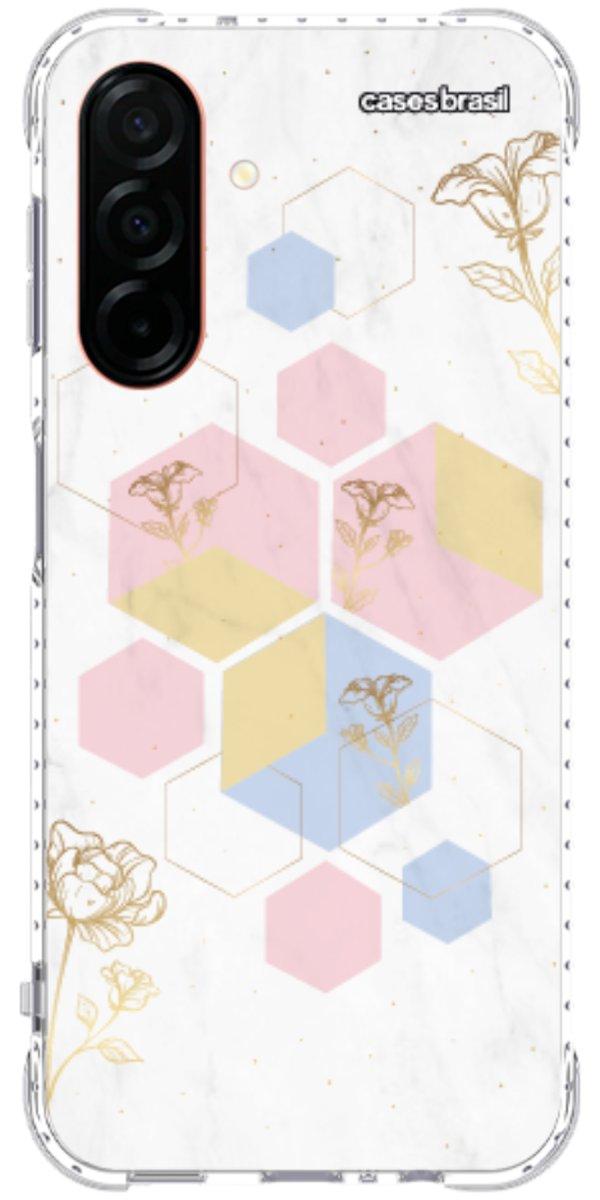 Capinha para Celular Geometria Floral