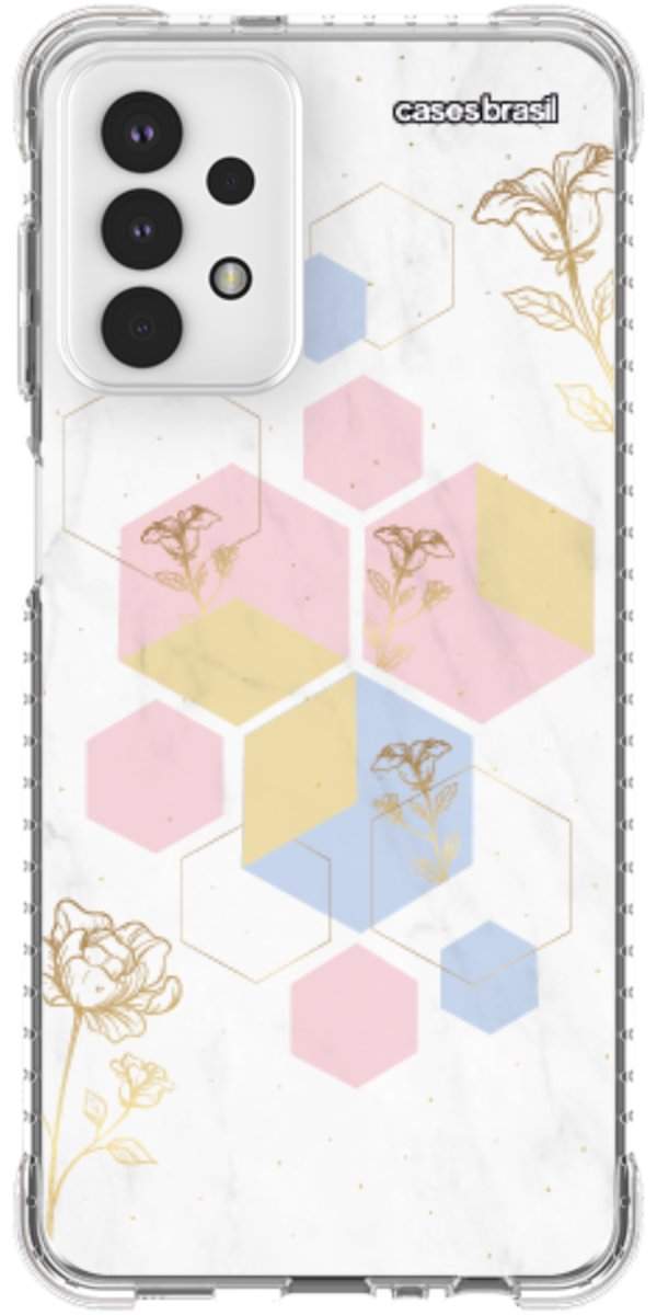 Capinha para Celular Geometria Floral