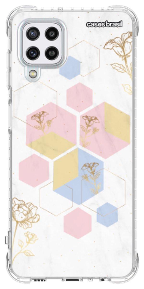 Capinha para Celular Geometria Floral