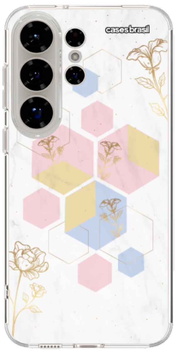 Capinha para Celular Geometria Floral