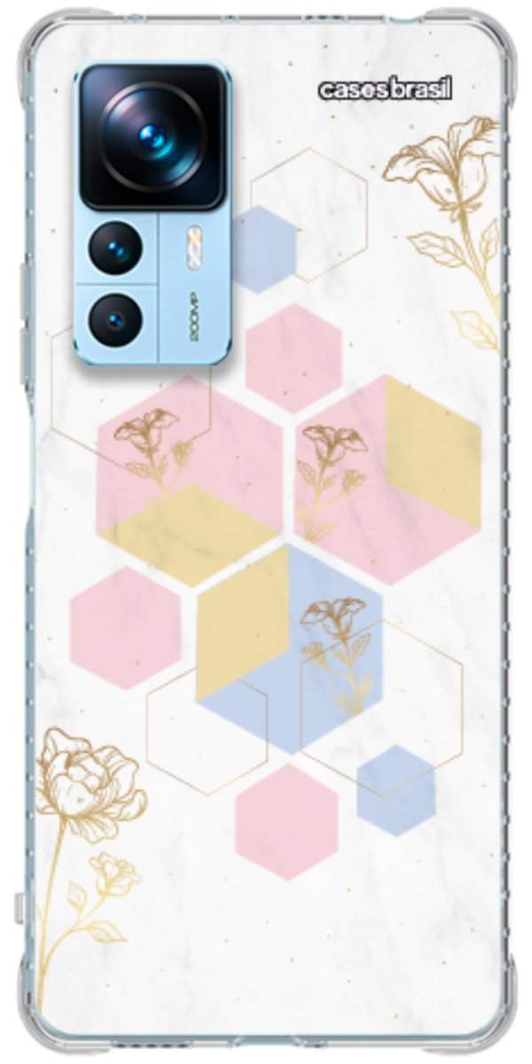 Capinha para Celular Geometria Floral