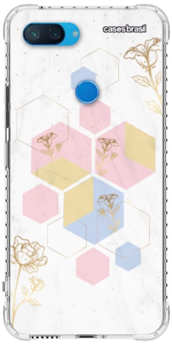 Capinha para Celular Geometria Floral