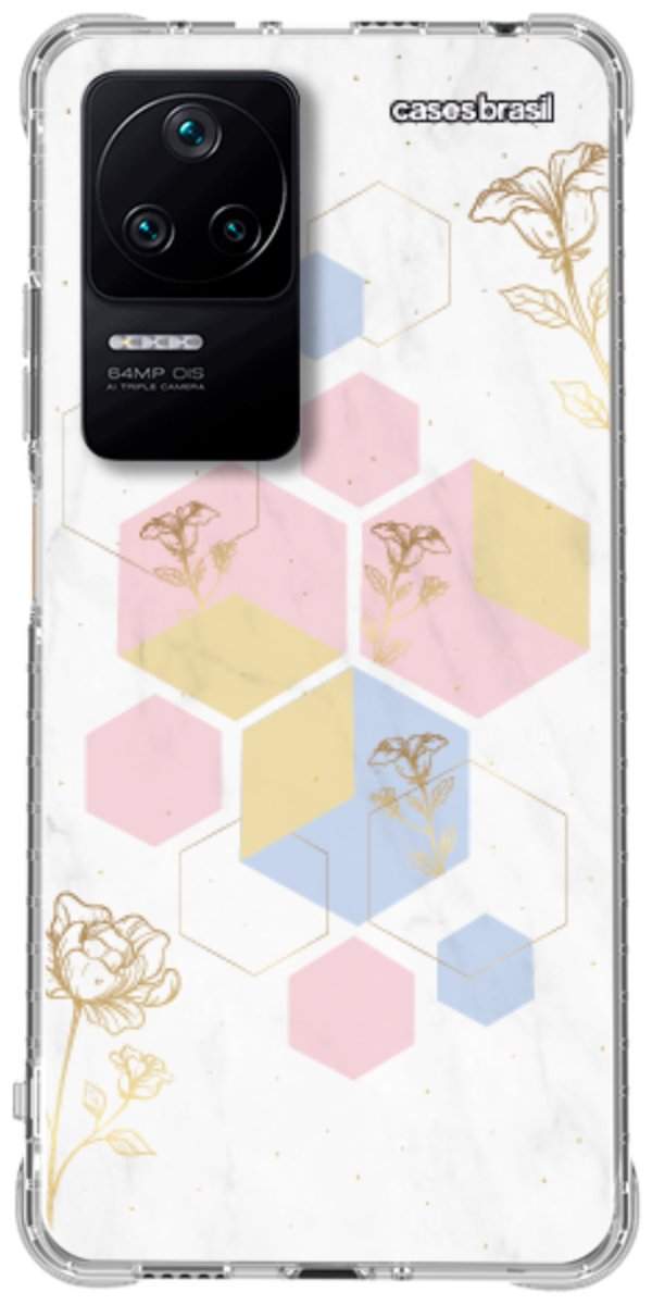 Capinha para Celular Geometria Floral