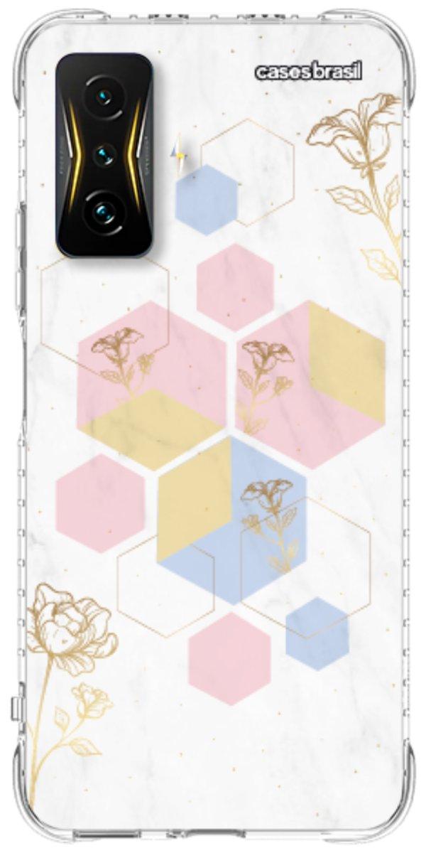 Capinha para Celular Geometria Floral