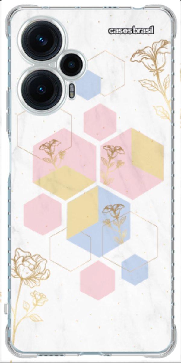 Capinha para Celular Geometria Floral