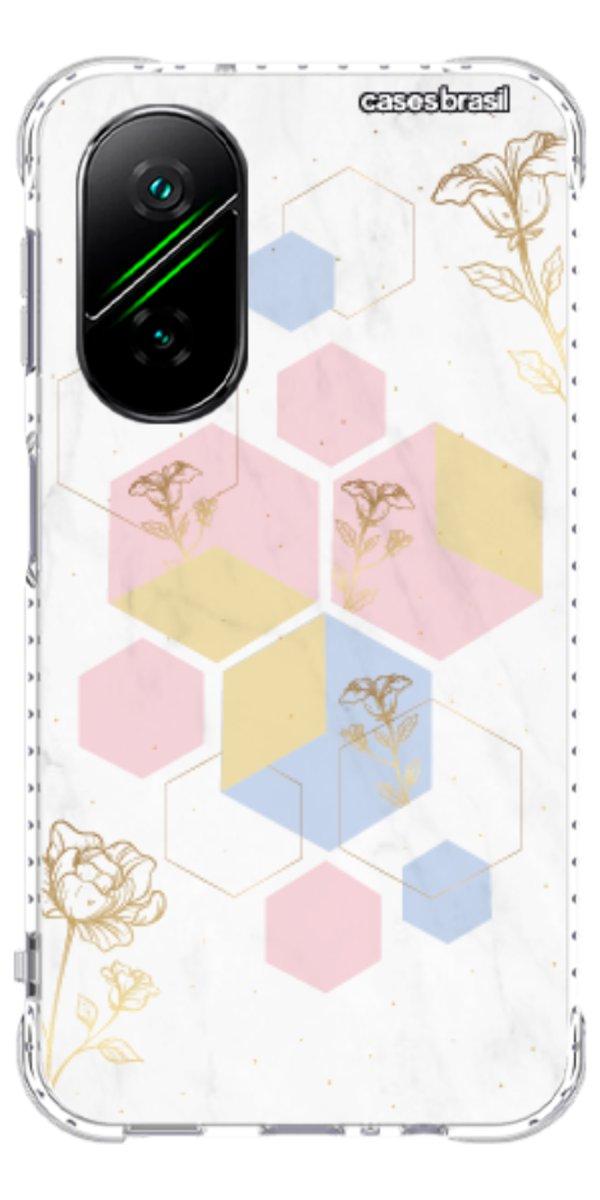 Capinha para Celular Geometria Floral