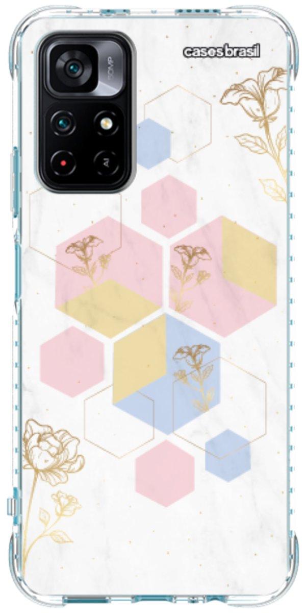 Capinha para Celular Geometria Floral