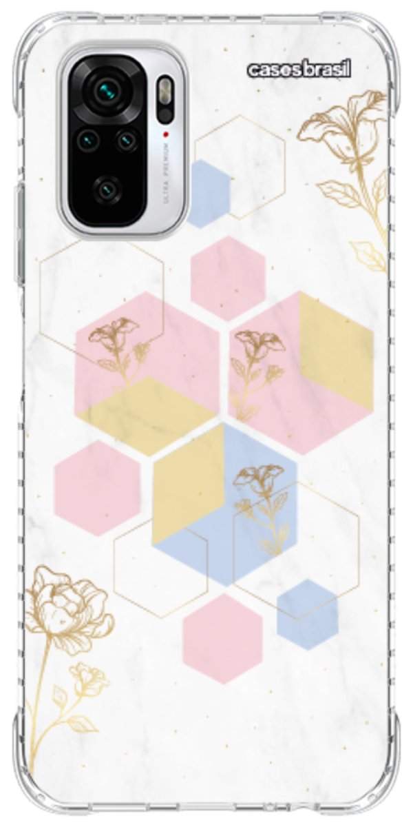 Capinha para Celular Geometria Floral