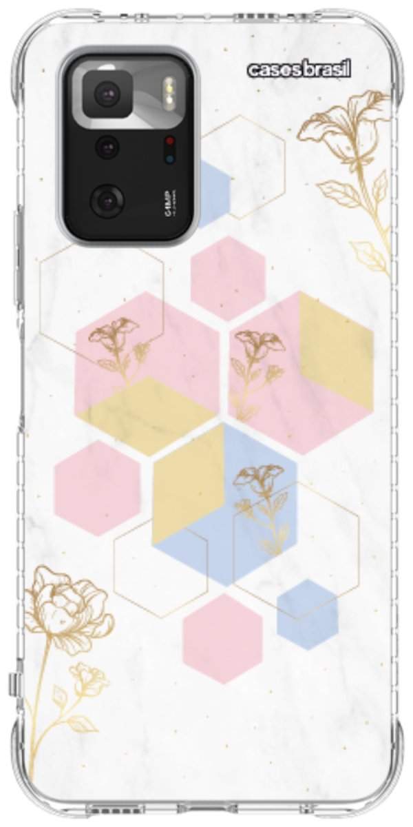 Capinha para Celular Geometria Floral