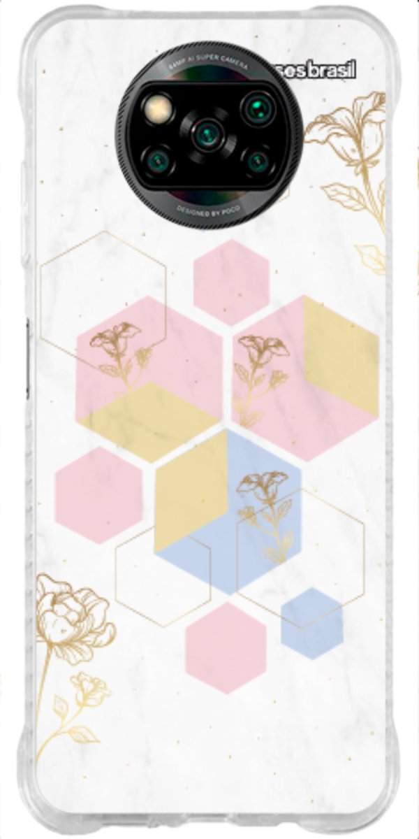 Capinha para Celular Geometria Floral