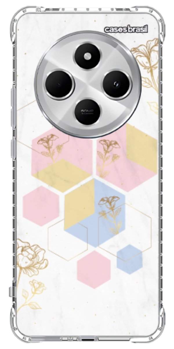 Capinha para Celular Geometria Floral