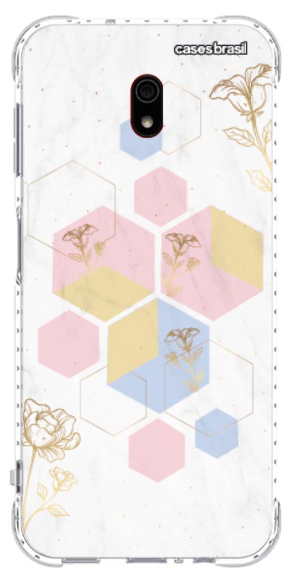 Capinha para Celular Geometria Floral