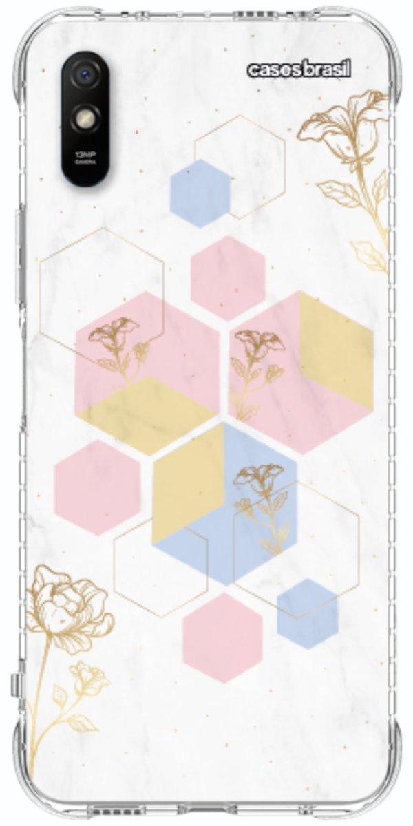 Capinha para Celular Geometria Floral